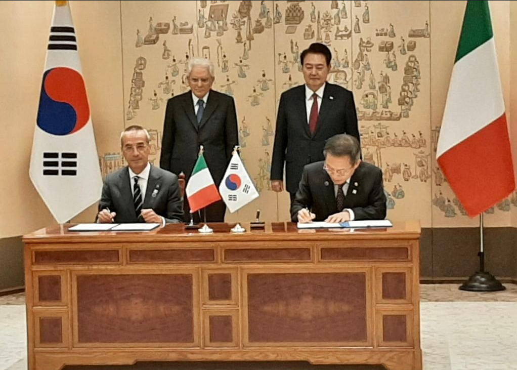 Italy and South Korea strengthen their space cooperation